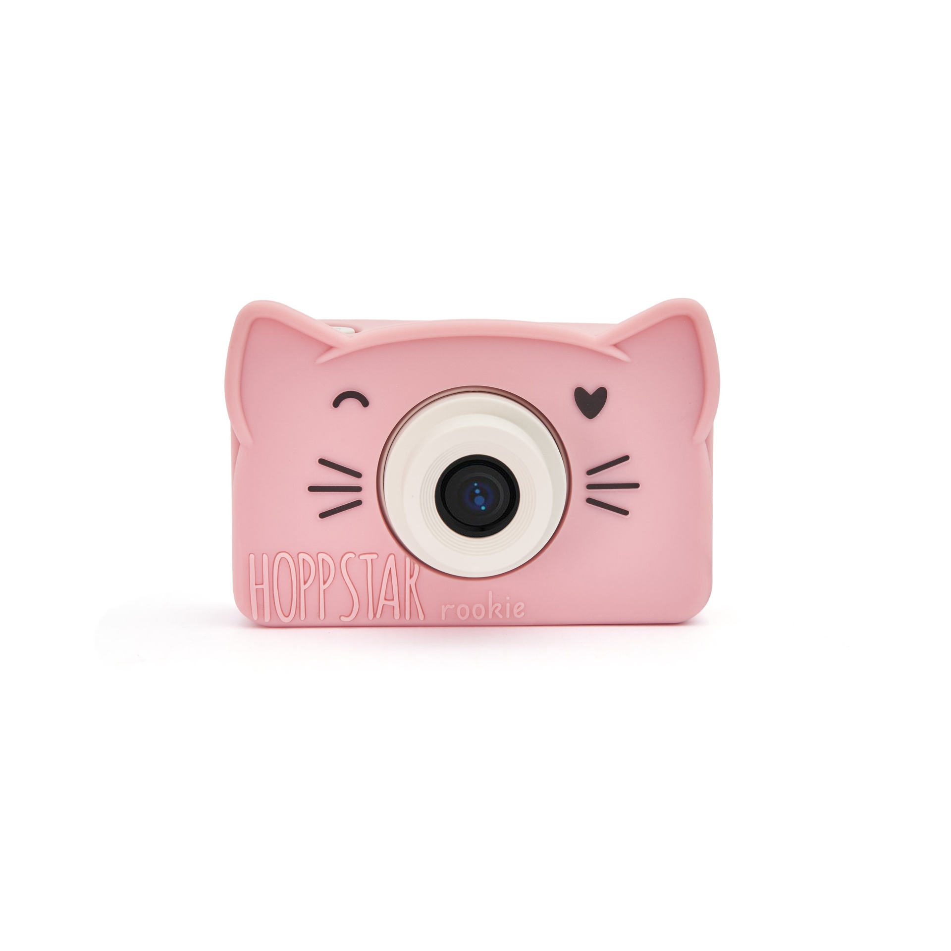 Fotocamera Per Bambini Hoppstar Rookie Blush - Design Colorato, Custodia In Silicone, Facile Da Usare